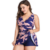 Women's Dress Swimsuit Set Plus Size